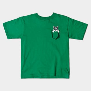 Pocket Husky Kids T-Shirt